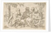 Holy Family with Saint Elizabeth and Saint John the Baptist, ca. 1639 by Simone Cantarini