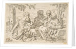 Holy Family with Saint Elizabeth and Saint John the Baptist, ca. 1639 by Simone Cantarini