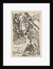 Allegory of the Foglia River with the city of Pesaro's coat of arms, frontispiece for …, ca. 1639 by Simone Cantarini
