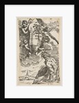 Allegory of the Foglia River with the city of Pesaro's coat of arms, frontispiece for …, ca. 1639 by Simone Cantarini
