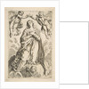 The Virgin being crowned by two angels, copy after Cantarini, 17th century by Unknown