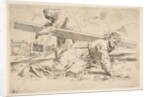 Christ bearing the cross on his back, copy after Cantarini, ca. 1637-1639 or after by Unknown