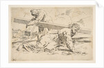 Christ bearing the cross on his back, copy after Cantarini, ca. 1637-1639 or after by Unknown