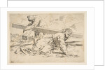 Christ bearing the cross on his back, copy after Cantarini, ca. 1637-1639 or after by Unknown