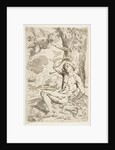 Saint Sebastian pierced with arrows and tied to a tree, copy after Cantarini, ca. 1639 or after by Unknown