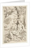 Saint Sebastian pierced with arrows and tied to a tree, copy after Cantarini, ca. 1639 or after by Unknown