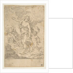 A guardian angel walking with a child, ca. 1640 by Simone Cantarini