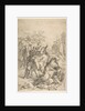 Saint Benedict exorcising a demon, ca. 1637-1639 by Simone Cantarini