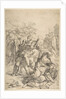 Saint Benedict exorcising a demon, ca. 1637-1639 by Simone Cantarini