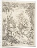 The Holy Family resting on their flight into Egypt, ca. 1637-1639 by Simone Cantarini