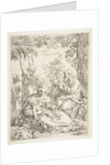 The Holy Family resting on their flight into Egypt, ca. 1637-1639 by Simone Cantarini
