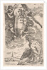 Allegory of the Foglia River and the city of Pesaro's coat of arms, frontispiece for 'Il P…, 1639 by Simone Cantarini