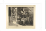 Welcome Footsteps, May 7, 1883 by Leopold  Lowenstam