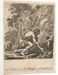 St. John the Baptist Drawing Water from a Spring, ca. 1649 by Stefano della Bella