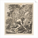 St. John the Baptist Drawing Water from a Spring, ca. 1649 by Stefano della Bella