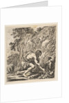 St. John the Baptist Drawing Water from a Spring, ca. 1649 by Stefano della Bella