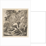 St. John the Baptist Drawing Water from a Spring, ca. 1649 by Stefano della Bella
