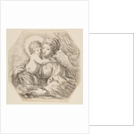 Virgin and Christ Child, an octagonal composition, ca. 1649 by Stefano della Bella