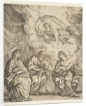 Child Jesus Explaining the Scriptures to His Mother and St. Joseph, ca. 1627 by Stefano della Bella