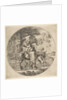 Flight into Egypt, a round composition, ca. 1662 by Stefano della Bella