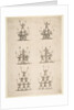 Thirty-six Acrobats in Six Groups, 1652 by Stefano della Bella