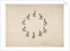 Ten Cavaliers Forming a Circle, 1652 by Stefano della Bella