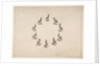 Ten Cavaliers Forming a Circle, 1652 by Stefano della Bella