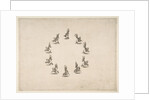 Ten Cavaliers Forming a Circle, 1652 by Stefano della Bella
