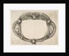 Ornament Design for a Thesis on the Device: Quest' un soccorso, ca. 1656 by Stefano della Bella