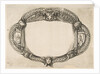 Ornament Design for a Thesis on the Device: Quest' un soccorso, ca. 1656 by Stefano della Bella