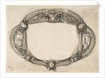 Ornament Design for a Thesis on the Device: Quest' un soccorso, ca. 1656 by Stefano della Bella