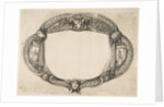 Ornament Design for a Thesis on the Device: Quest' un soccorso, ca. 1656 by Stefano della Bella