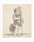 Saint John the Baptist holding his folded robe, ca. 1641 by Stefano della Bella