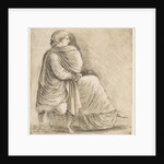 Seated Woman in Profile after Antique Bas Relief, ca. 1660 by Stefano della Bella