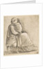 Seated Woman in Profile after Antique Bas Relief, ca. 1660 by Stefano della Bella