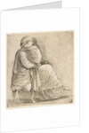 Seated Woman in Profile after Antique Bas Relief, ca. 1660 by Stefano della Bella