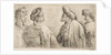 Four Turks, Half Length, ca. 1662 by Stefano della Bella