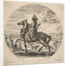 A Moorish horseman facing the left, standing and seated Turks in the middle ground, an…, ca. 1651 by Stefano della Bella