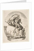 Death carrying off a woman, from 'The five deaths', ca. 1648 by Stefano della Bella