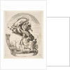 Death carrying off a woman, from 'The five deaths', ca. 1648 by Stefano della Bella