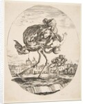 Death Carrying an Infant, from 'The five deaths', ca. 1648 by Stefano della Bella