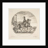 Polish horseman in profile facing right, a tower and other figures on horses in backgr…, ca. 1651 by Stefano della Bella