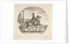 Polish horseman in profile facing right, a tower and other figures on horses in backgr…, ca. 1651 by Stefano della Bella