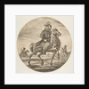 Hungarian horseman riding towards the right, other horsemen in the background, a circu…, ca. 1651 by Stefano della Bella
