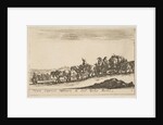 Plate 1: a horse drawn cart carrying people and goods, dead horse in the foreground, f…, ca. 1641 by Stefano della Bella