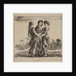 The three graces, from 'Game of Mythology', 1644 by Stefano della Bella