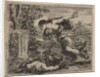 Pyramus et Thisbe, from 'Game of Mythology', 1644 by Stefano della Bella