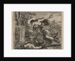 Pyramus et Thisbe, from 'Game of Mythology', 1644 by Stefano della Bella