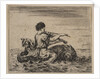 Arion, from 'Game of Mythology', 1644 by Stefano della Bella