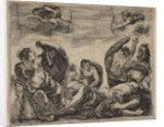 Niobe, from 'Game of Mythology', 1644 by Stefano della Bella